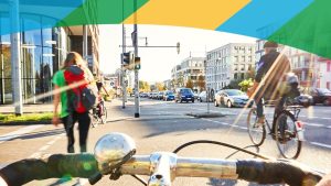 Herne mobil Fahrradfahrer:innen im Stadtraum