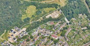 Luftbild der Entwicklungsfläche Optelaak. Foto: Stadt Herne